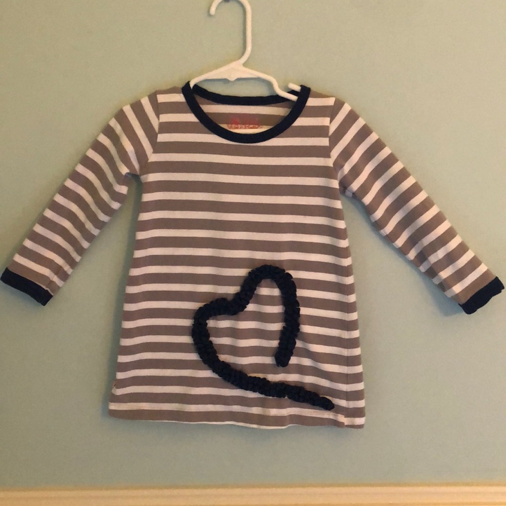 Ruffle Butts 3T girl Valentine’s tunic